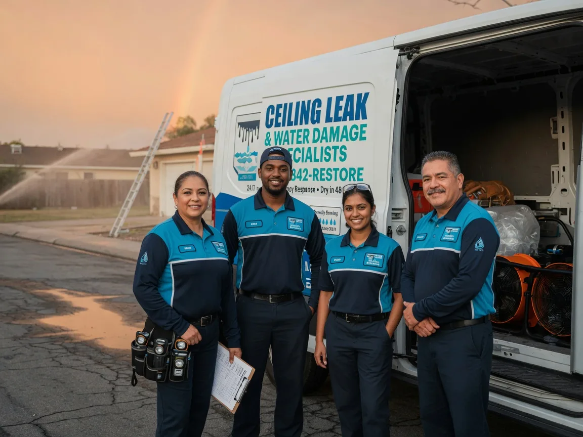 Ceiling Leak Cleanup company in Crescent, OK